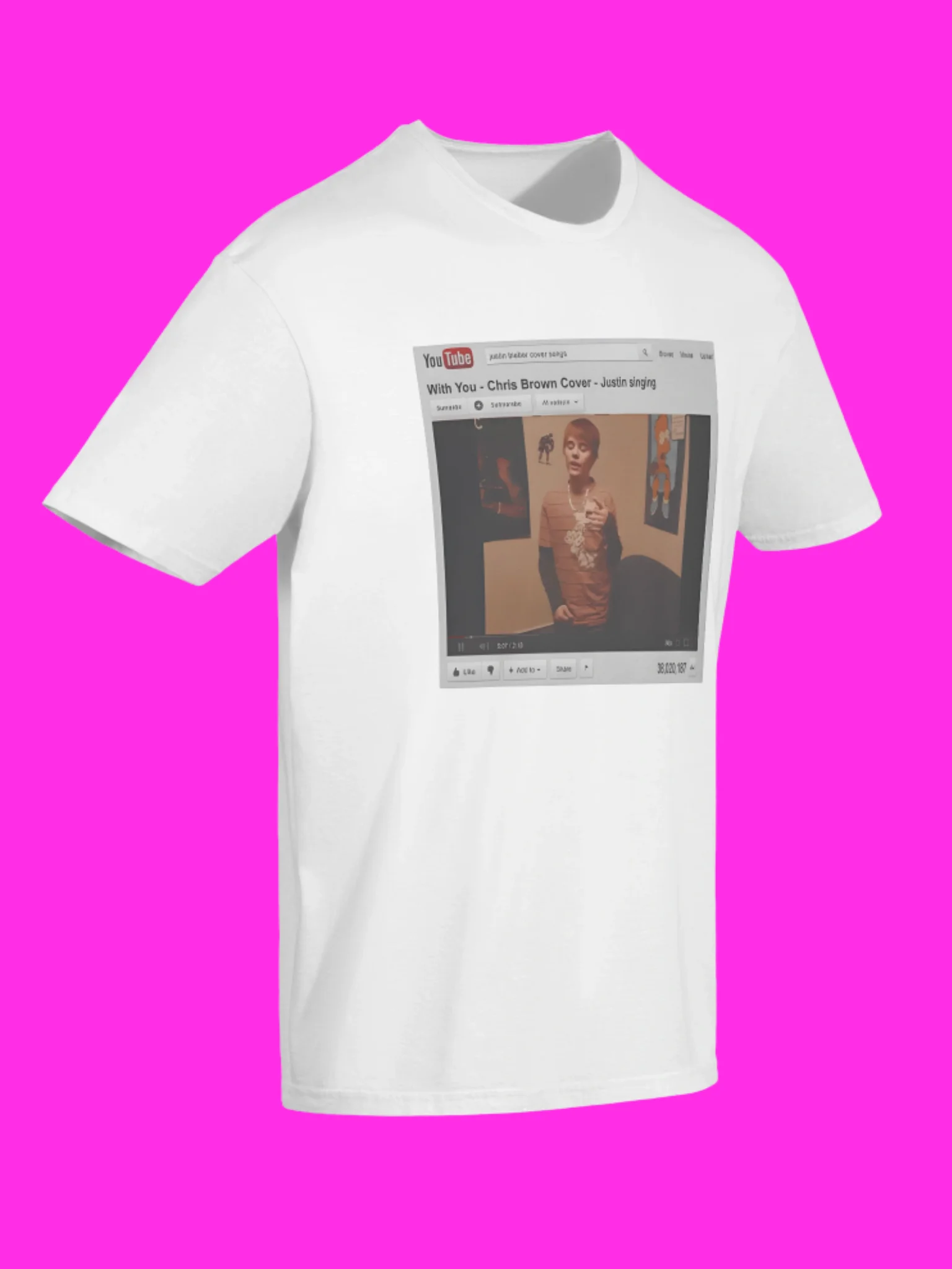 Justin Bieber With You T-Shirt product image (116)