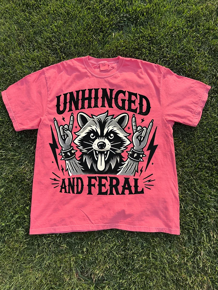 Unhinged And Feral Shirt product image (1)