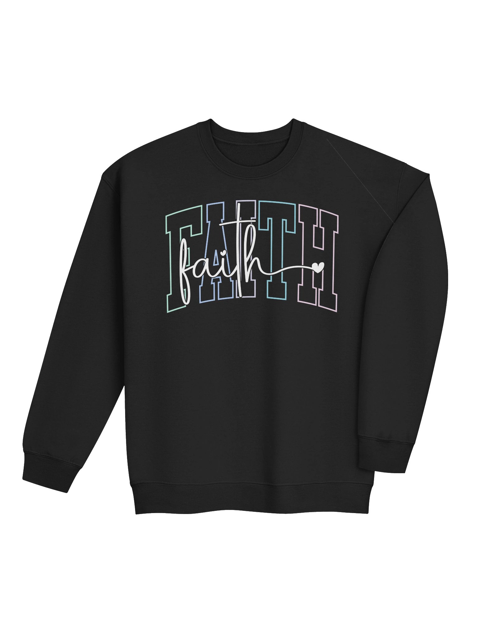 Faith Gradient Crewneck Sweatshirt product image (4)