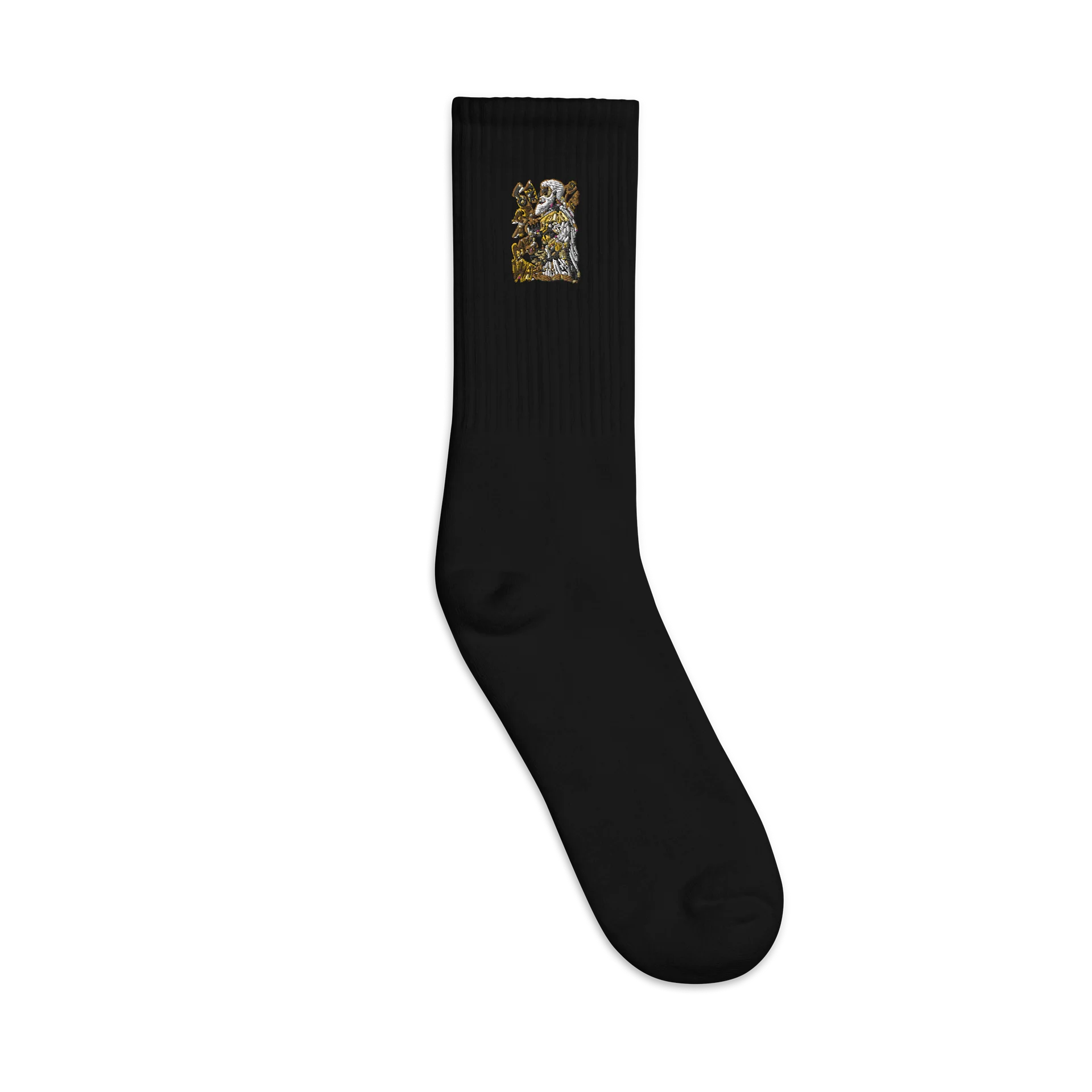 The Lord, A Man of War Embroidered Crew Socks product image (3)