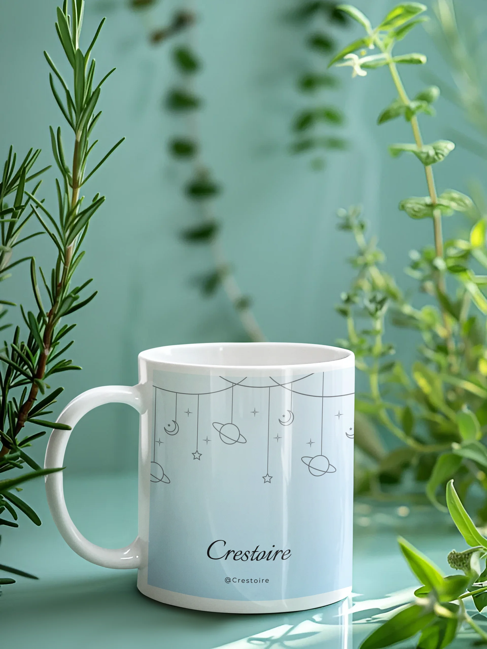 Starry Delight Mug (Blue) product image (1)