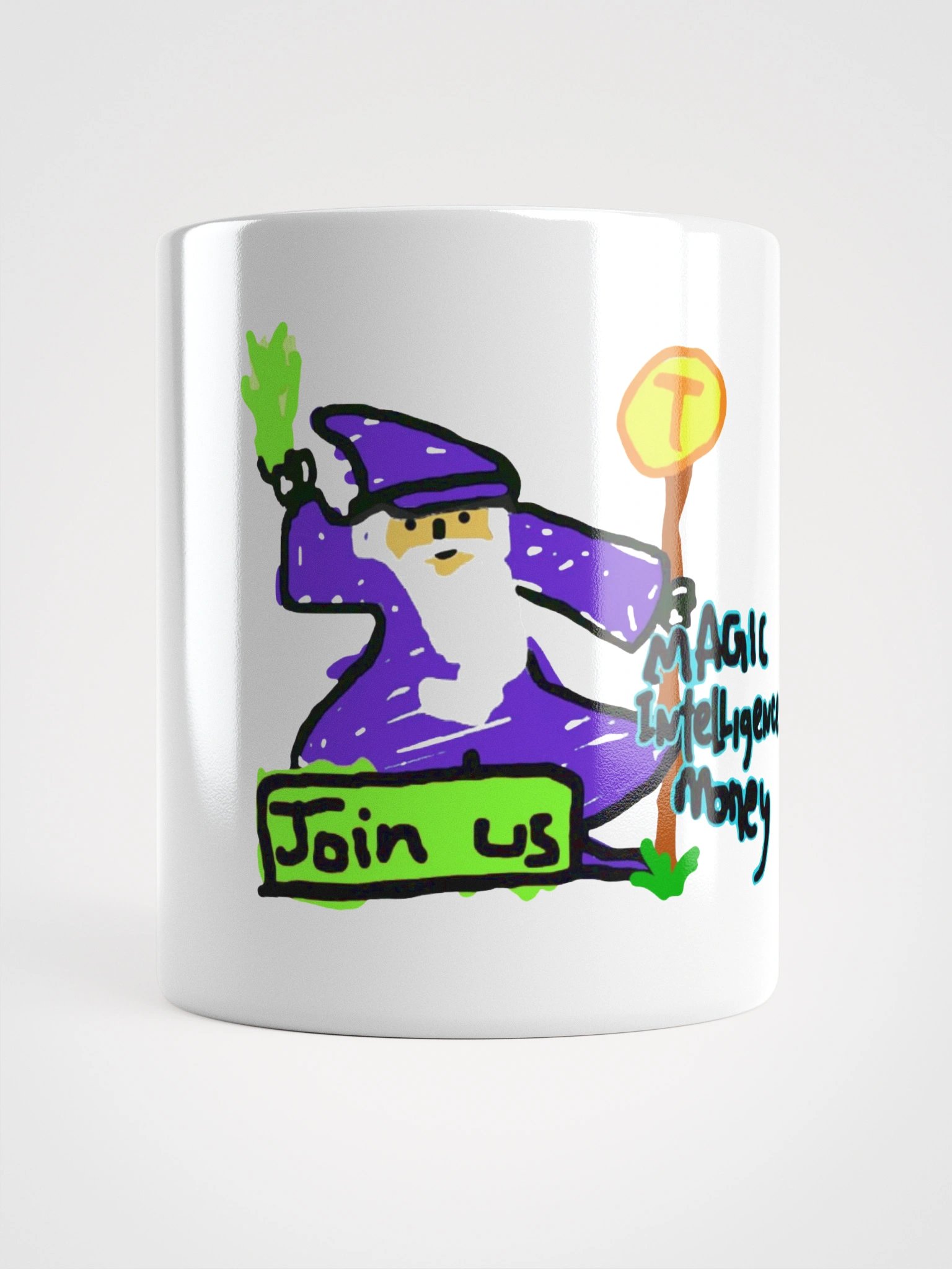MAGIC INTELLIGENCE MONEY MUG product image (5)