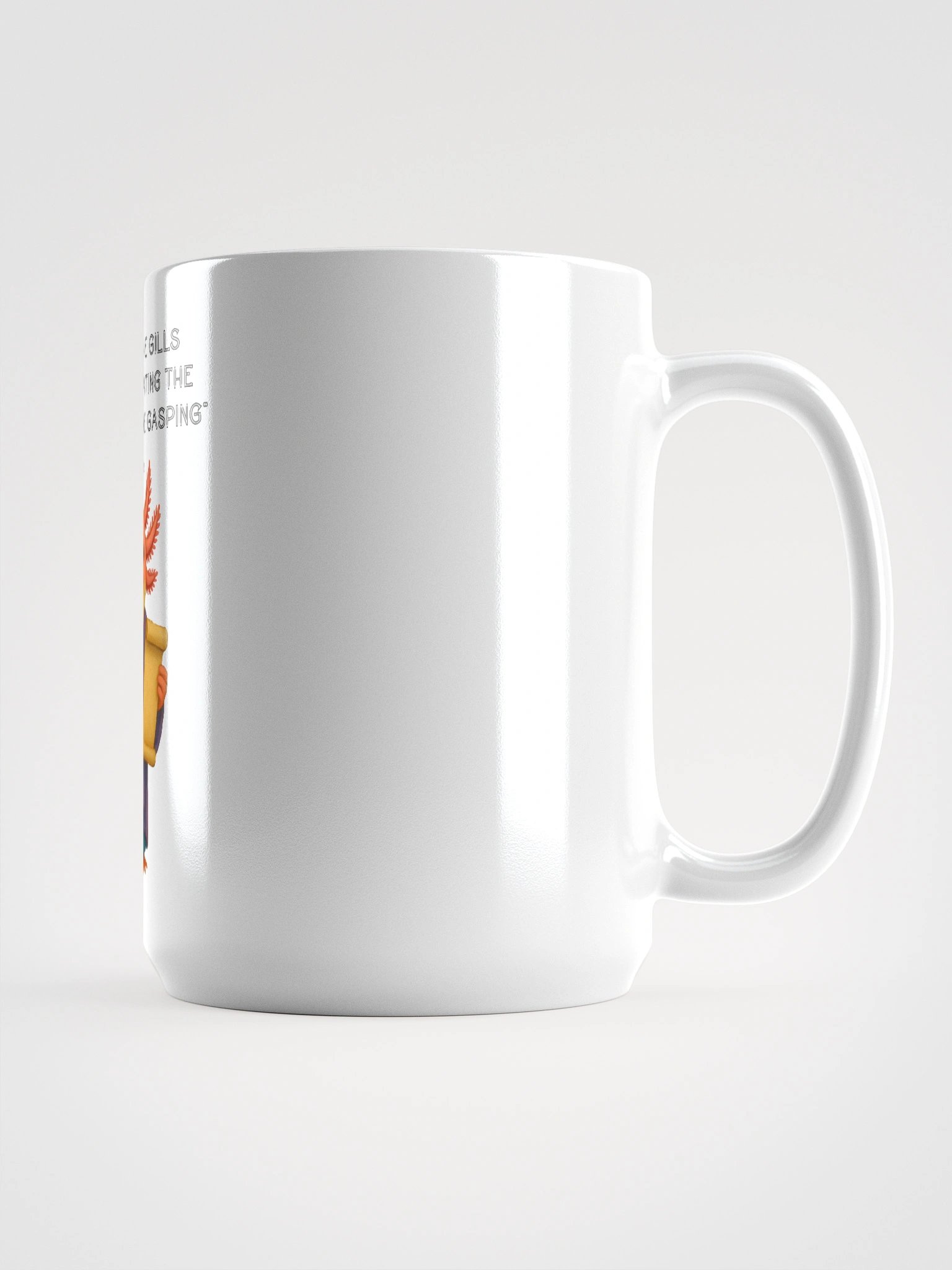 Axostotle - Educating the Gills Axolotl Aristotle Philosophy Mug product image (1)