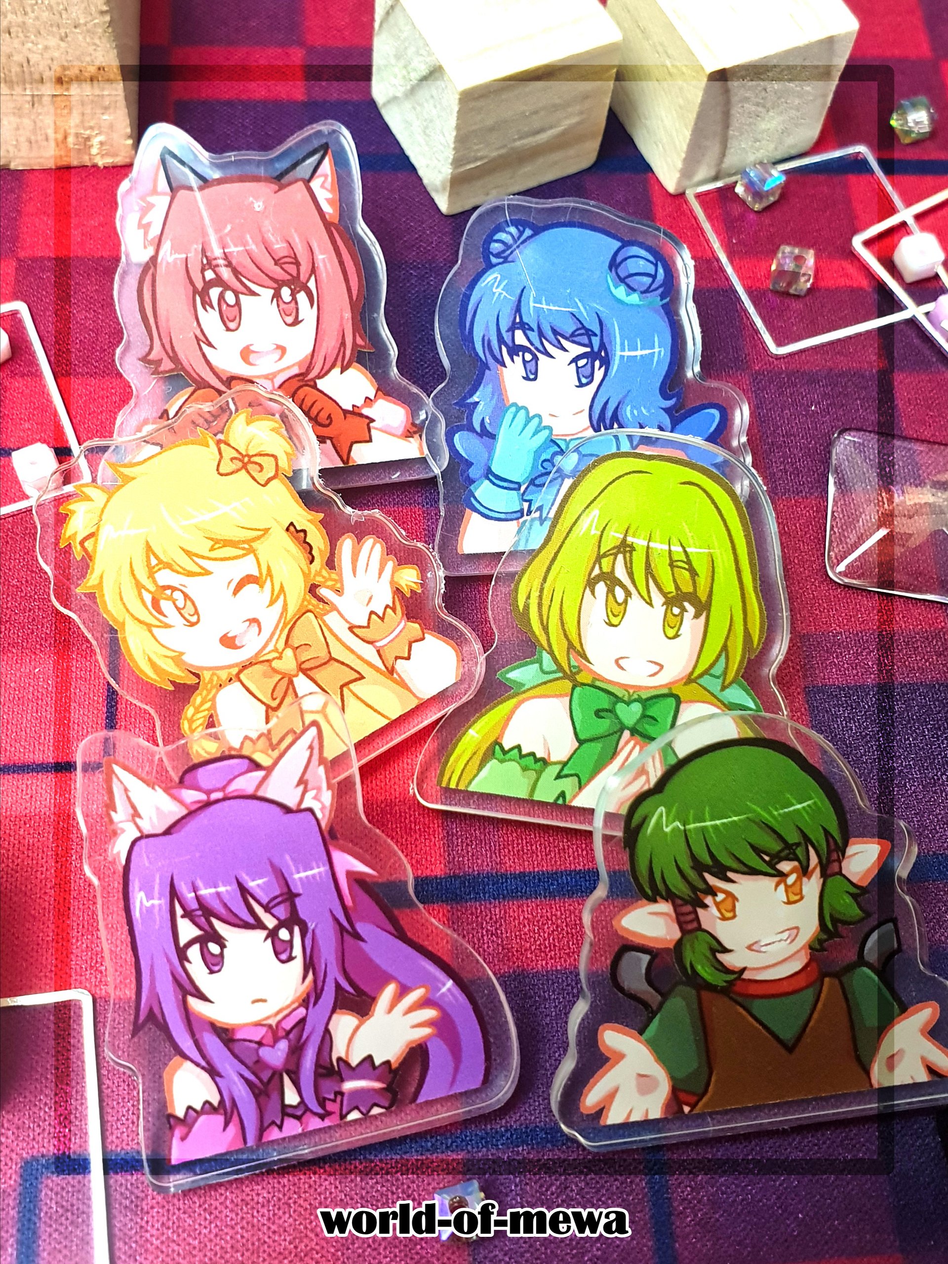 Tokyo Mew Mew | Acrylic Pins product image (1)