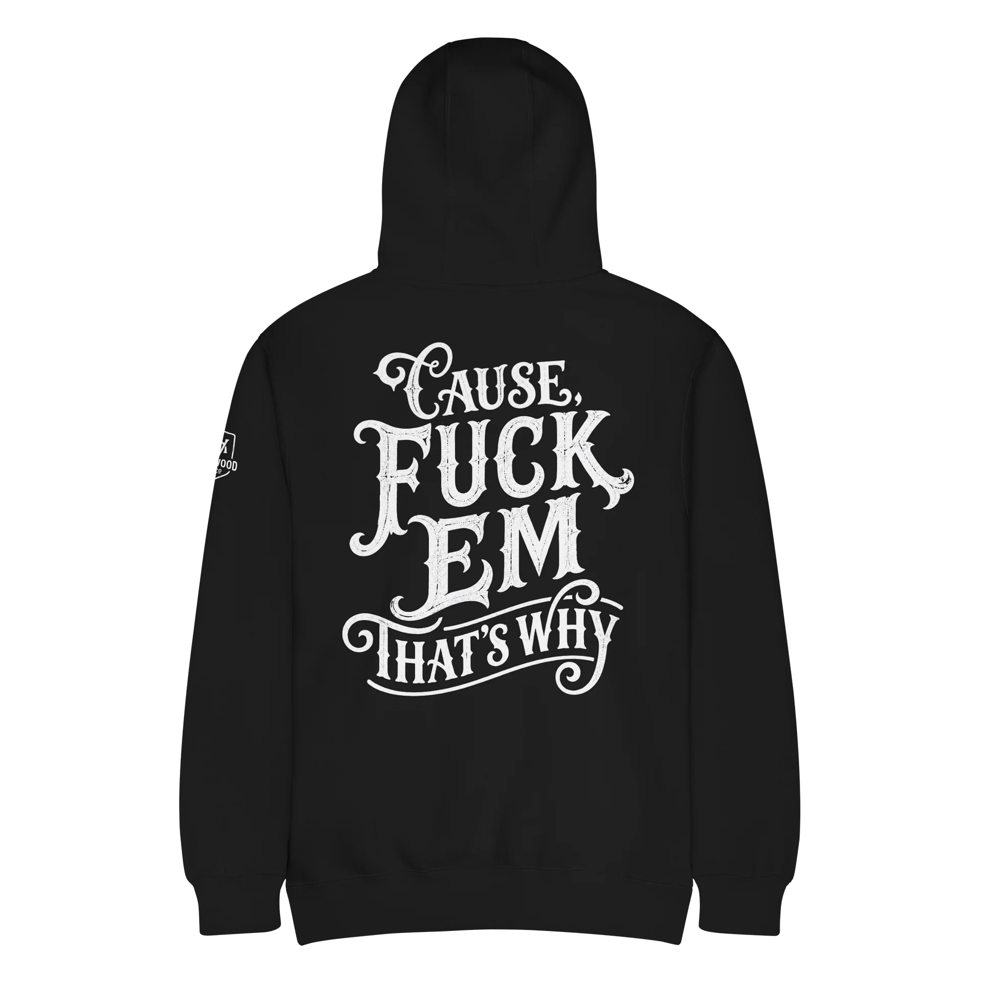 CAUSE, THATS WHY - Pull over hoodie product image (5)