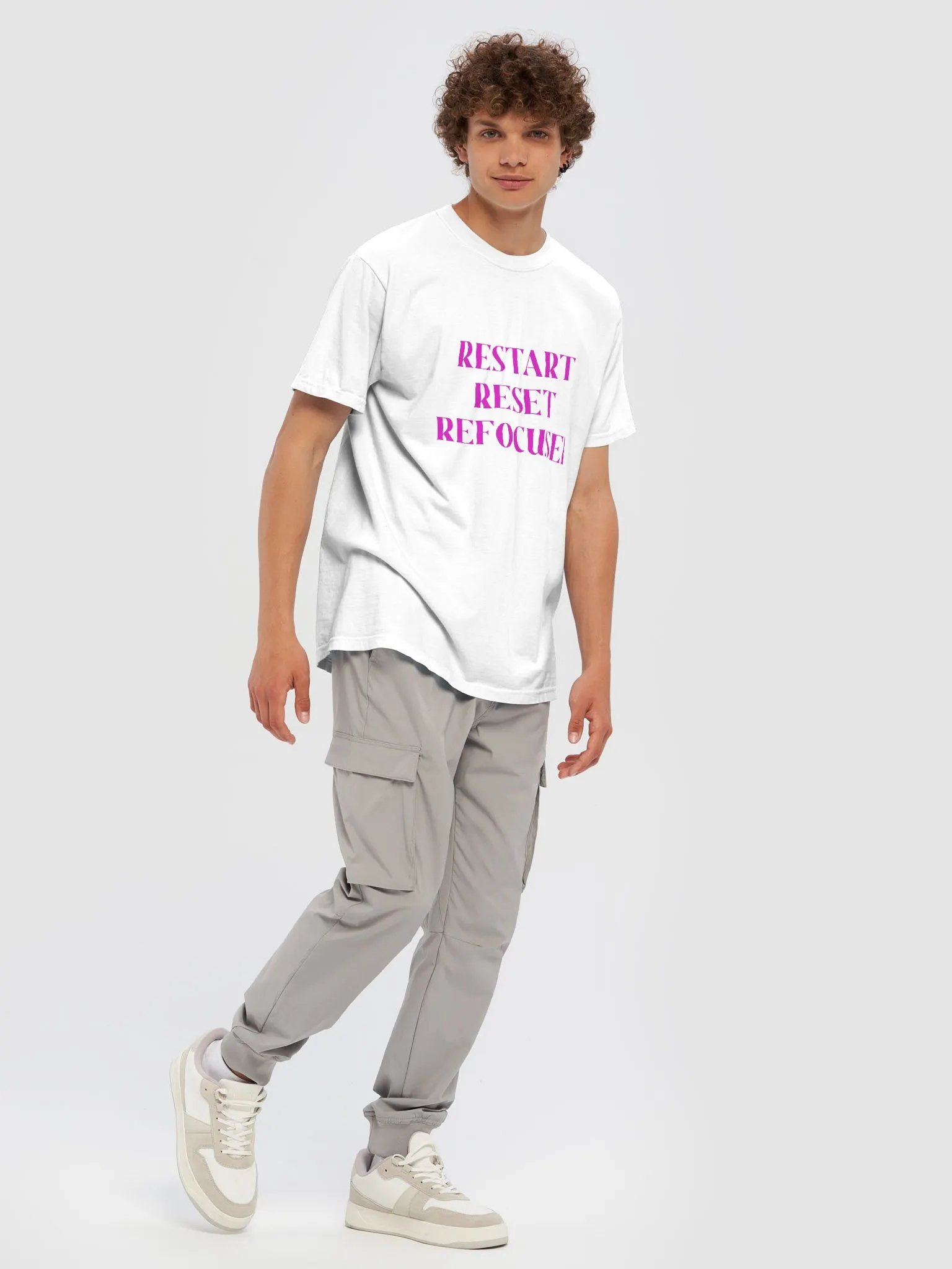 RESTART,RESET,REFOCUSED(PINK PRINT) product image (7)