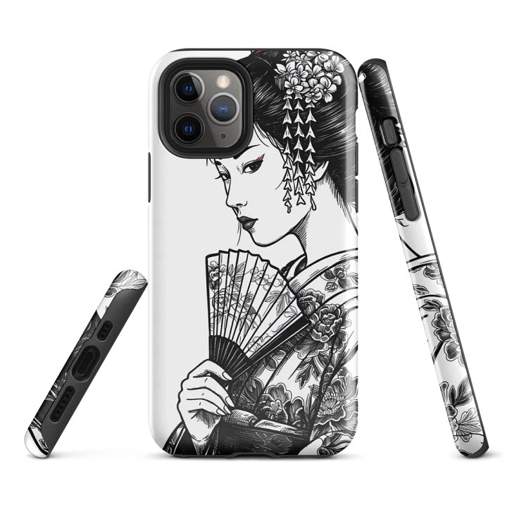 Floral Elegance iPhone Tough Case product image (1)