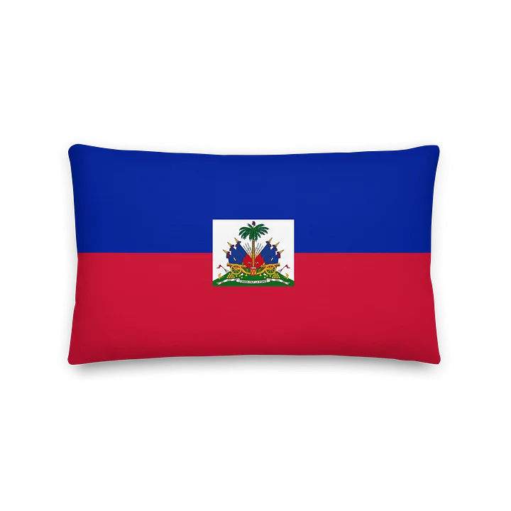 Haitian Flag All-Over Print Pillow product image (2)
