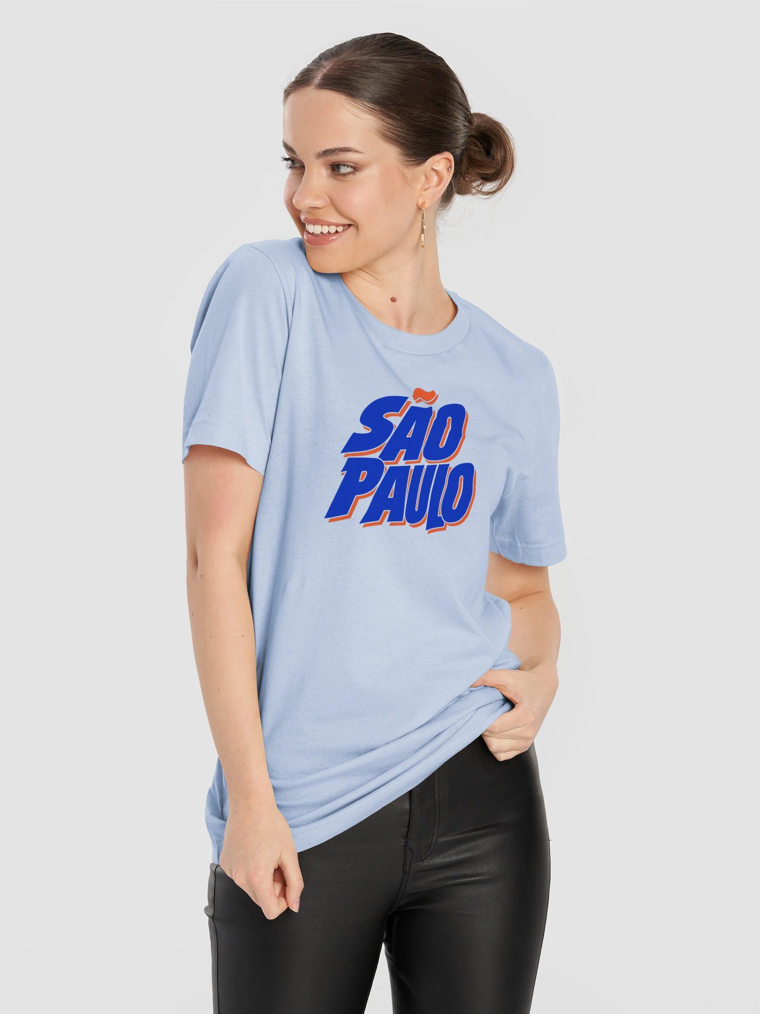 São Paulo Blue Outline Tee product image (11)