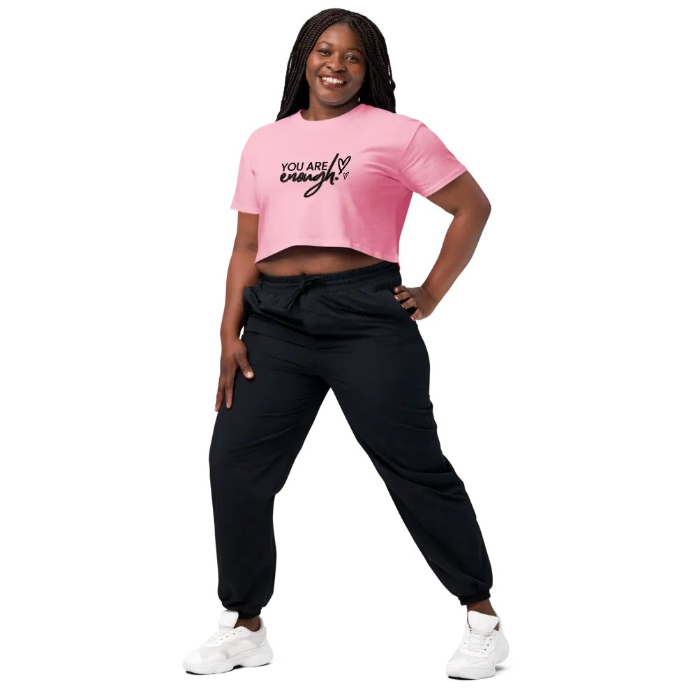 You Are Enough: Womens Crop Top 2. product image (10)