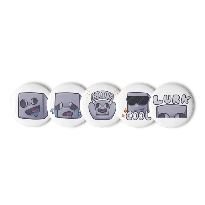 YessPigeon Emote Pins product image (2)