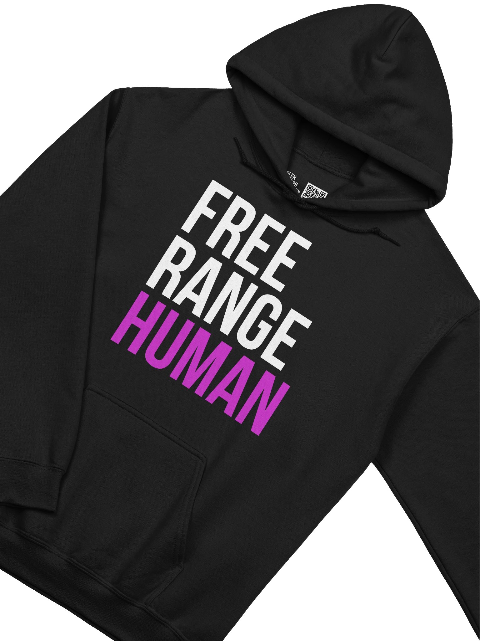 Free Range Human/Empathy is Power Hoodie product image (3)