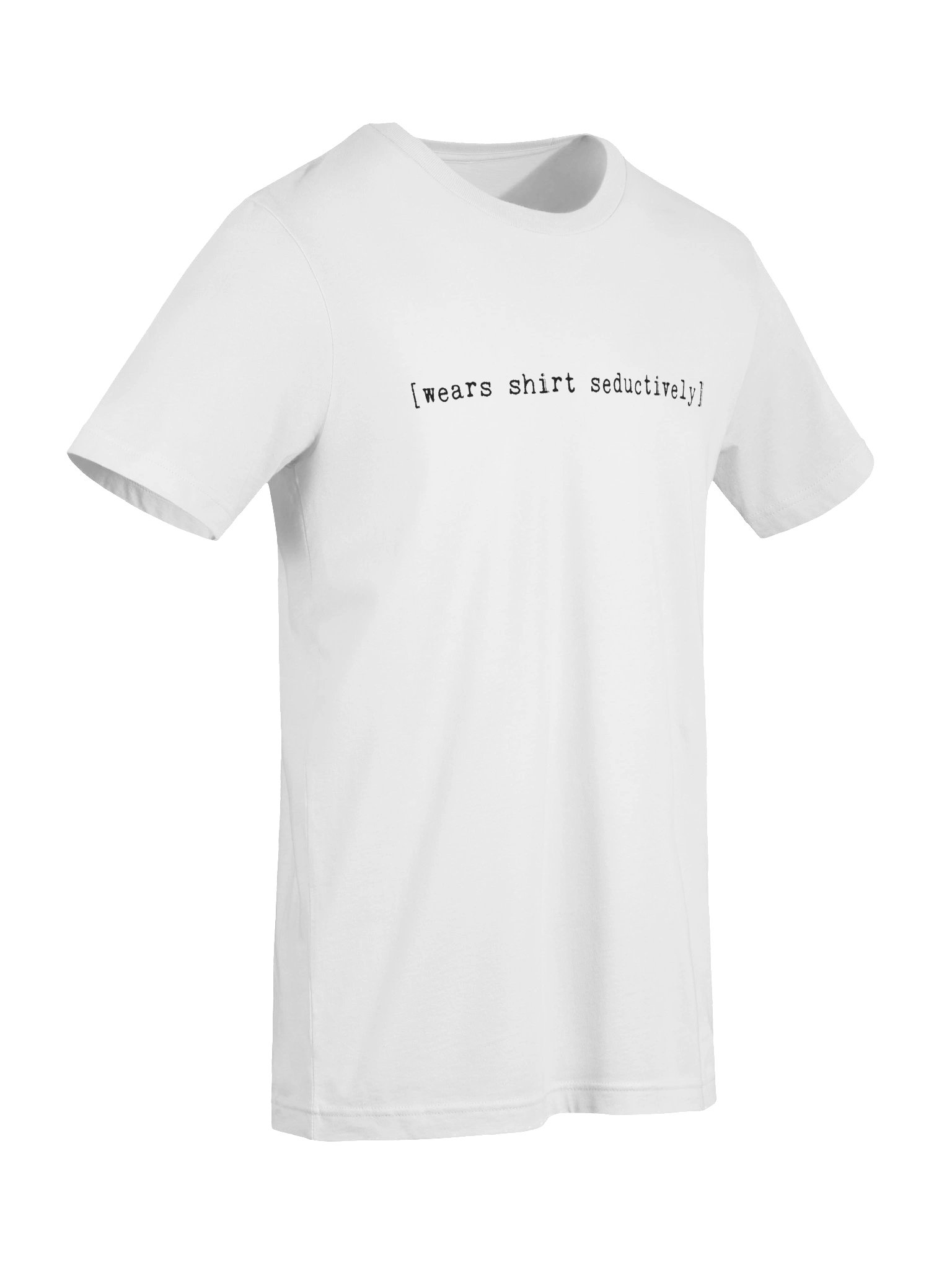 Caption Crew Seductively Black Letter Tee product image (42)