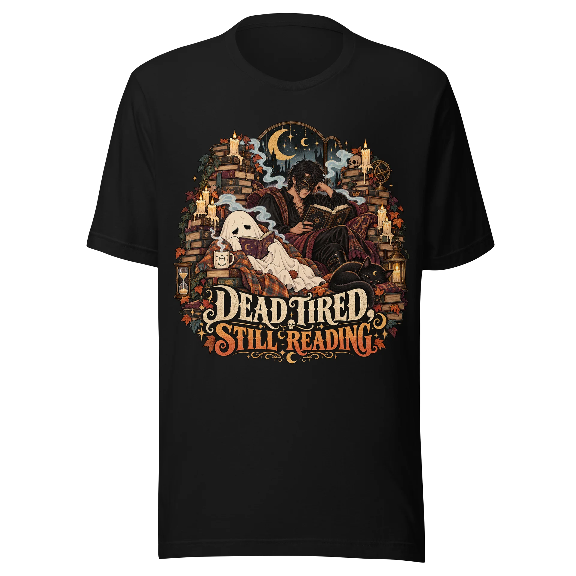 Dead Tired, Still Reading Goth Tee product image (1)