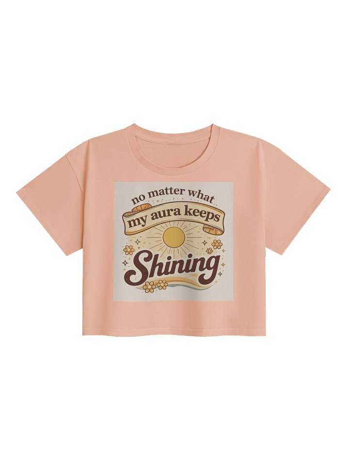 Aura of Sunshine Women's Crop Top product image (1)