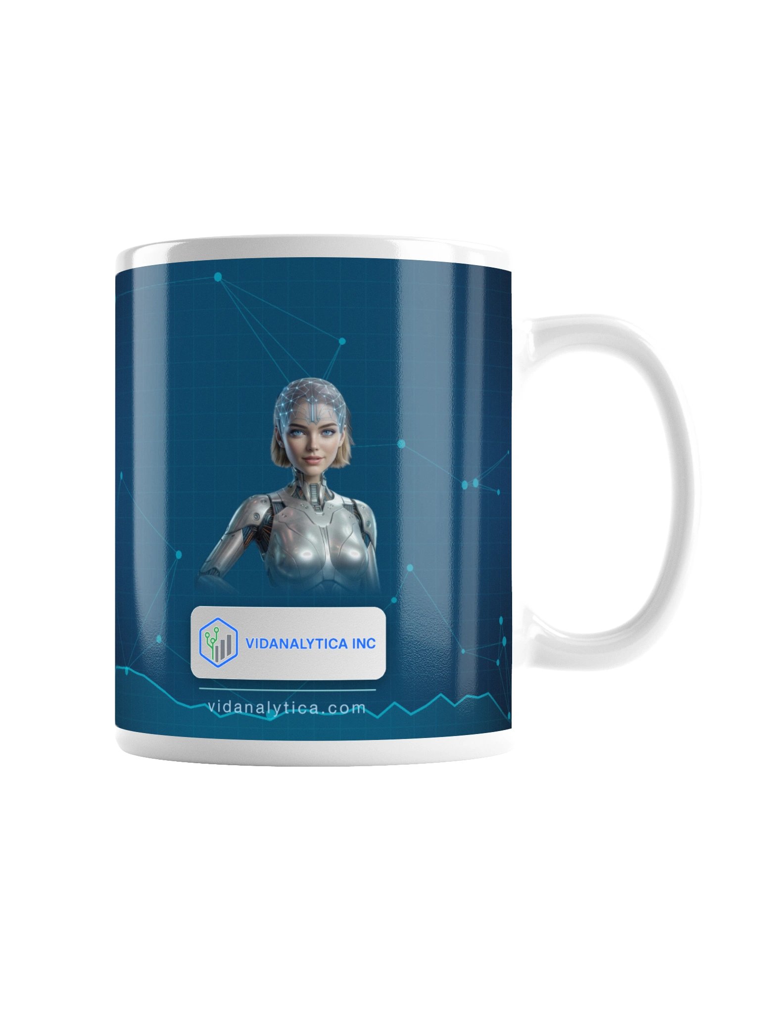 VIDANALYTICA INC Mug - Navy Avatar product image (8)