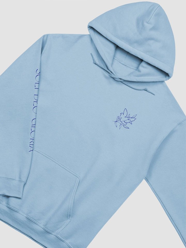Soli Deo Gloria [Indigo] (Gildan Classic Hoodie) product image (1)