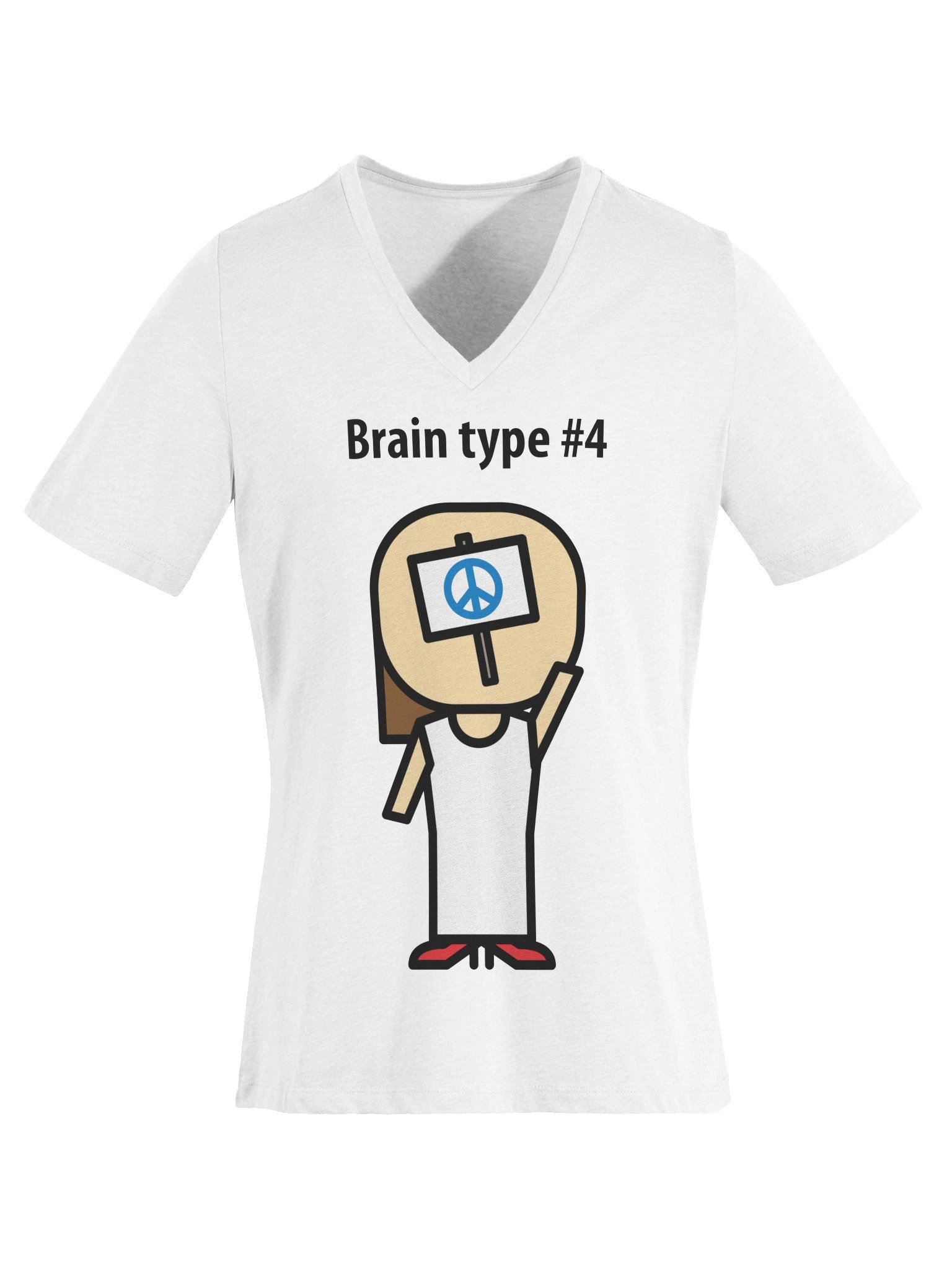 Women's t-shirt for brain type #4 product image (6)