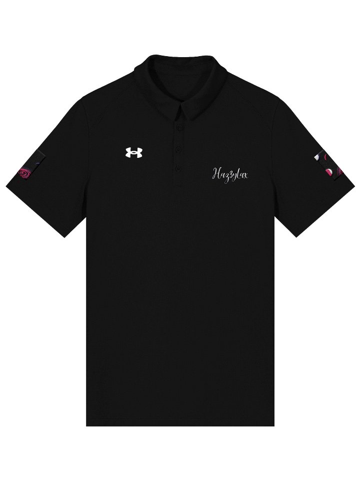 HAZ3YLAX Cosmic Odyssey Men's Polo Shirt product image (1)