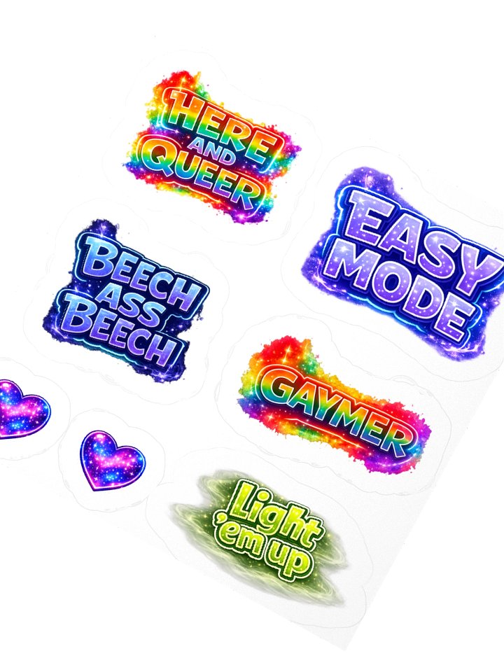 WW14 Emote Words Sticker Pack product image (5)