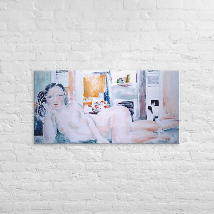 The Writer's Voice (1985) on canvas (30" x 60") product image (2)