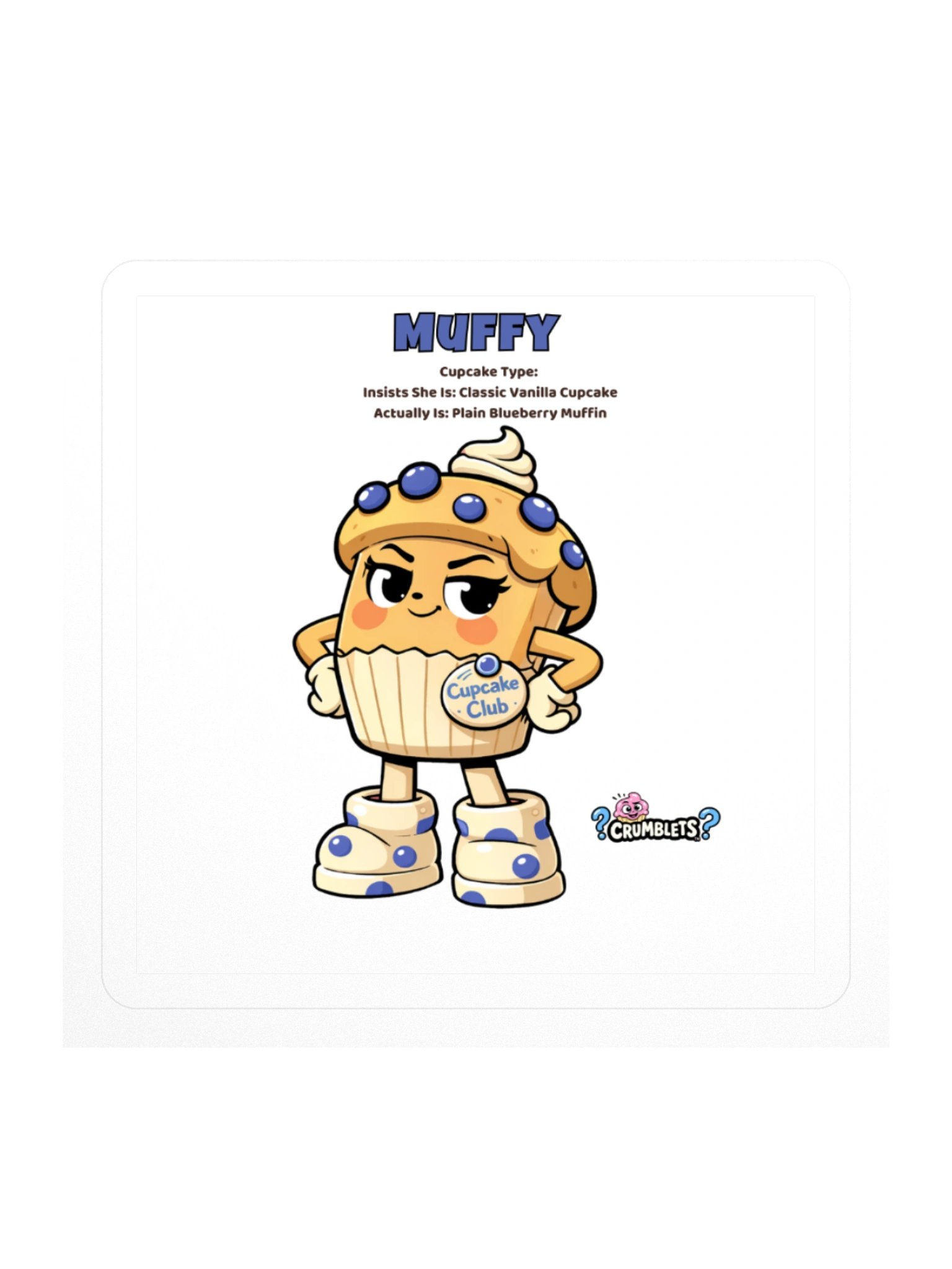 Crumblets Sticker - Muffy product image (1)