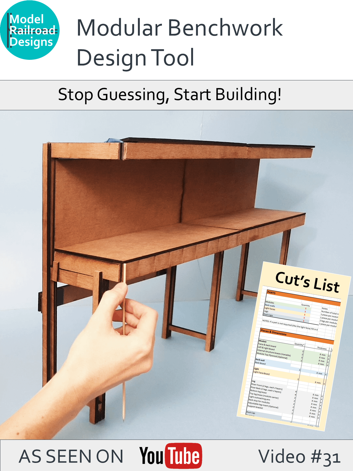 Ultimate Modular Benchwork Design Tool | Model Railroad Designs STORE