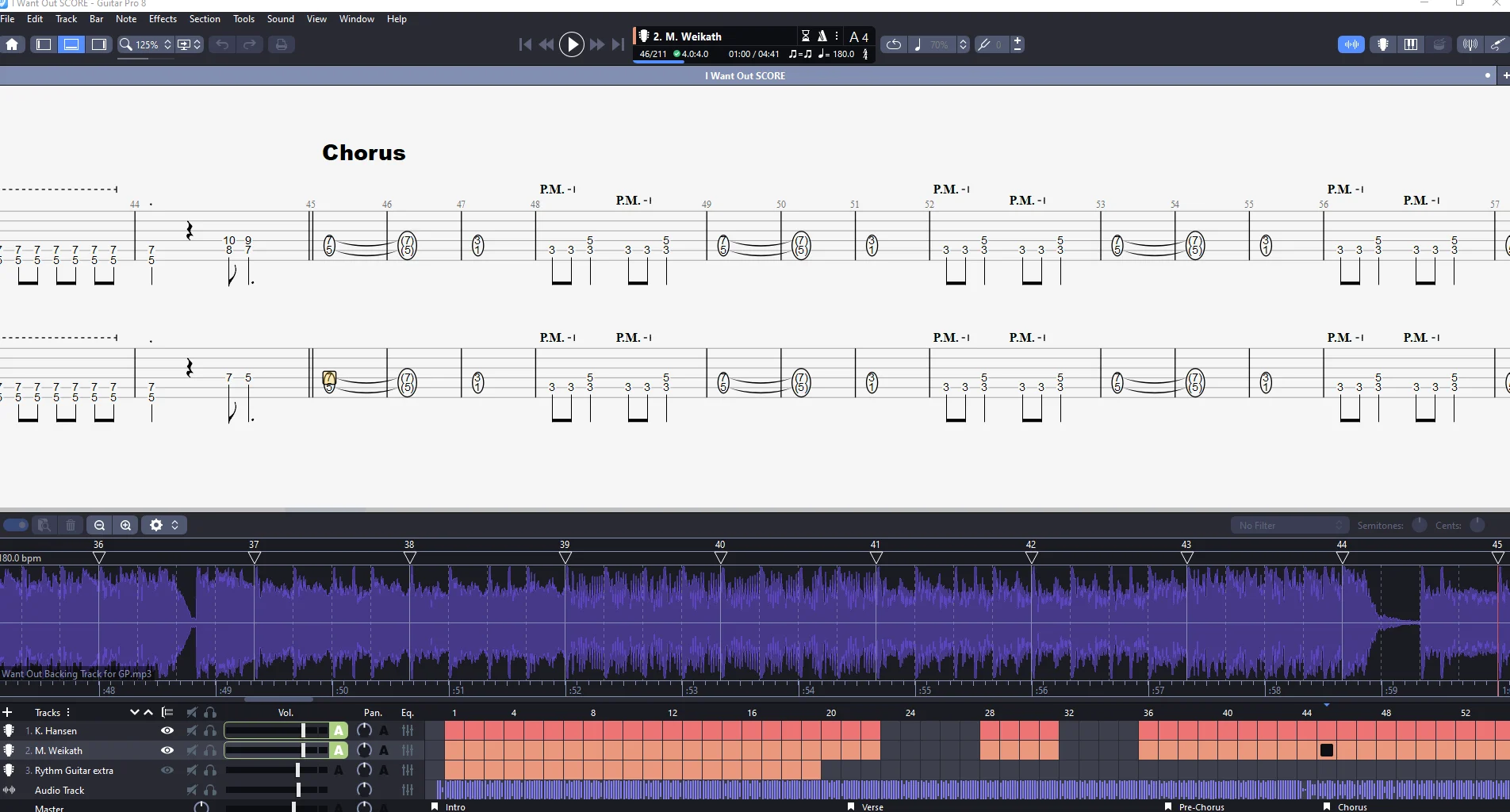 I Want Out | PDF Tab + Guitar Pro | Helloween product image (3)
