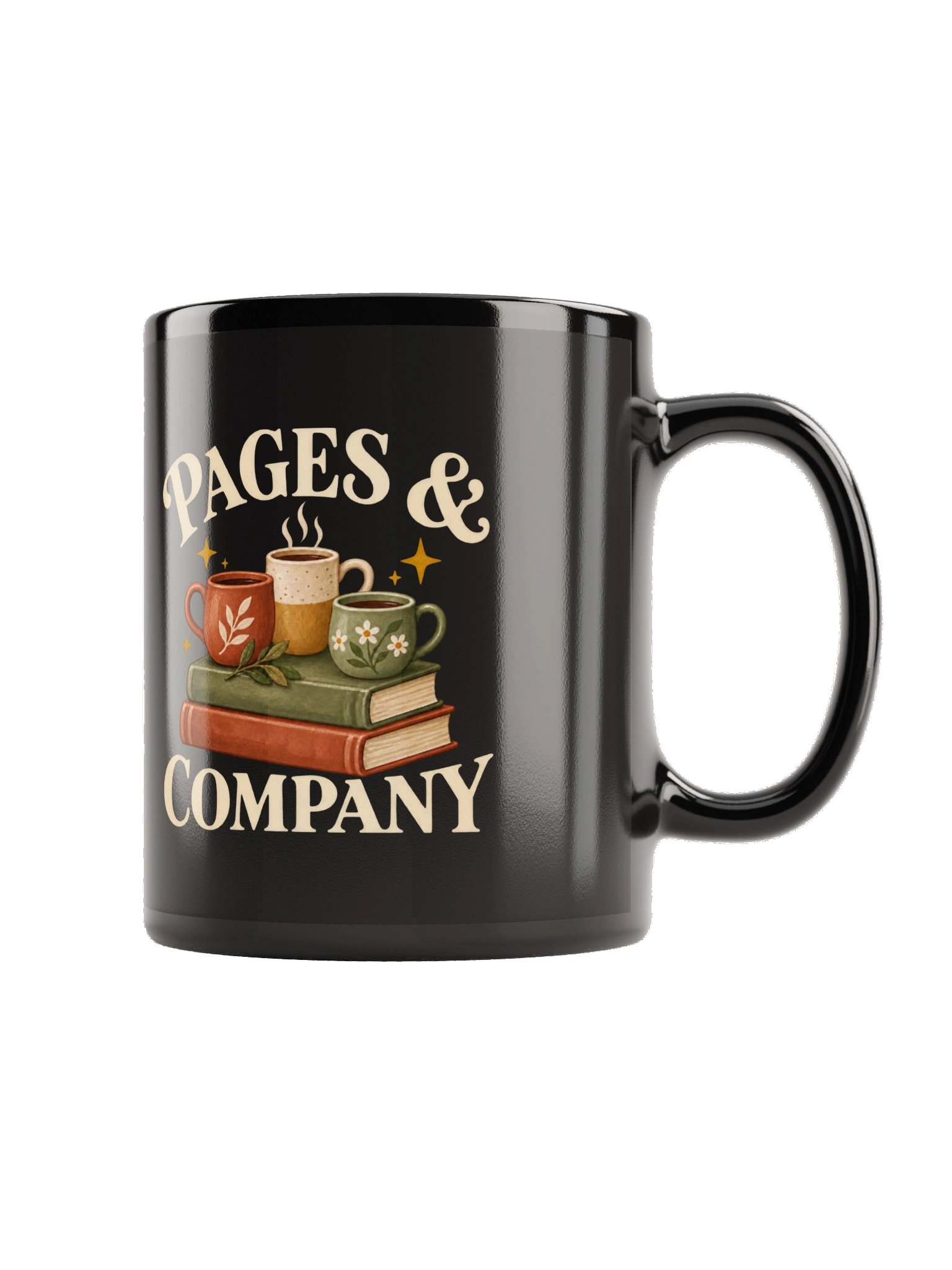 Pages & Company Black Mug product image (3)