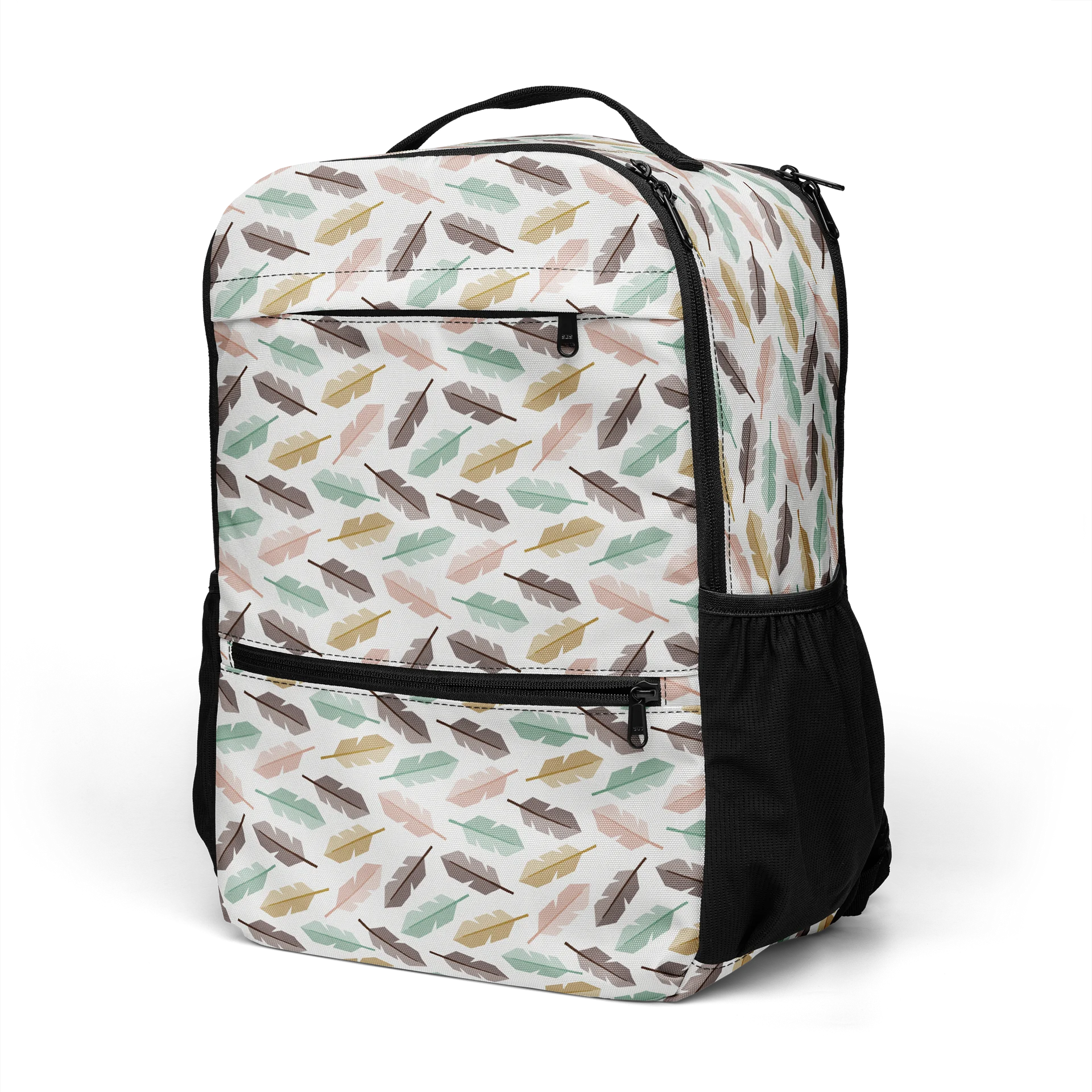 Mid-Century Modern Feathers Utility Backpack product image (5)