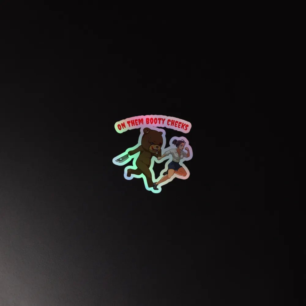 On Them Booty Cheeks -sticker/writing product image (4)