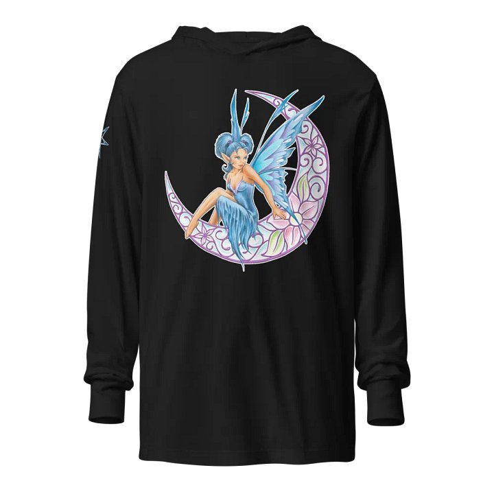 Moonflower Faery - SFA Long Sleeve Hoodie Tee product image (1)