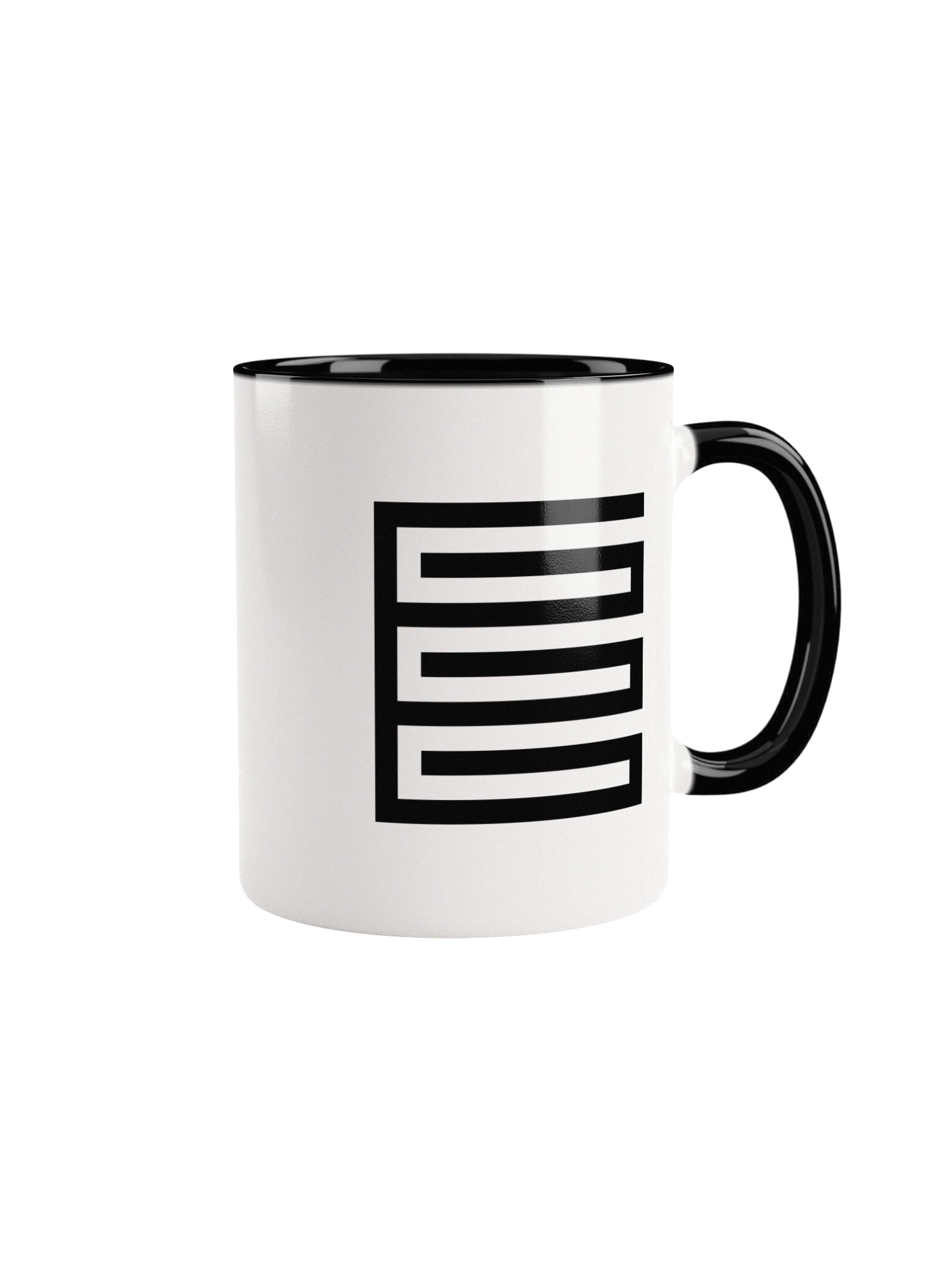 GGG Supporter Mug, White on Black product image (1)