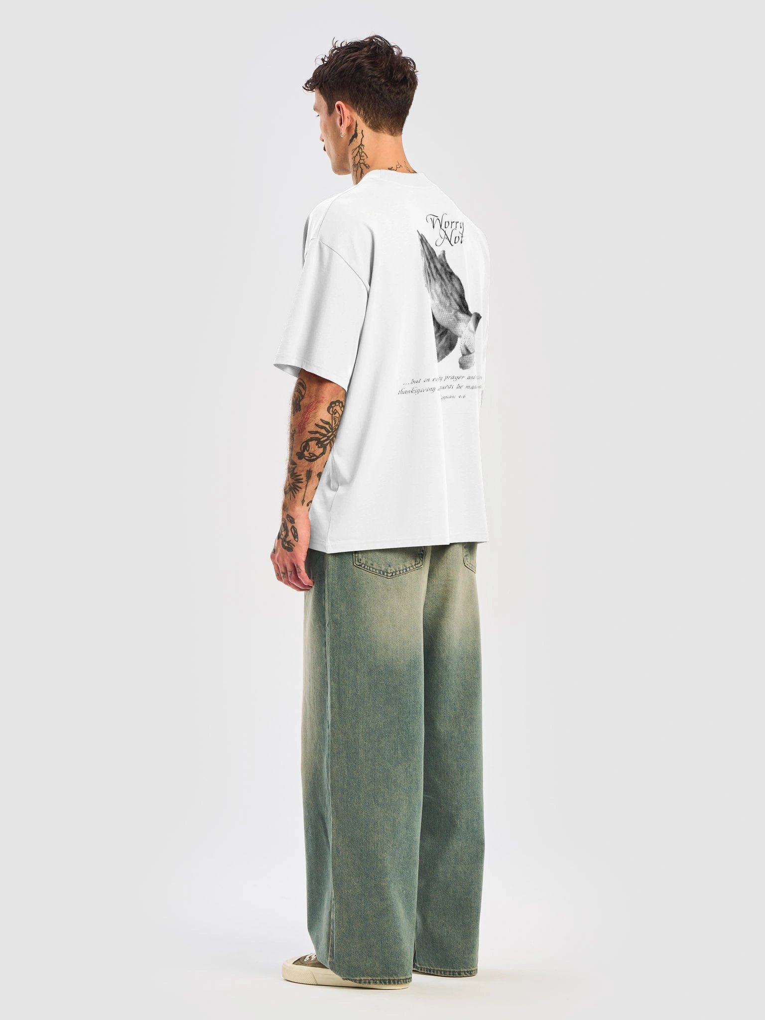 Worry Not - Heavyweight Oversized Tee product image (8)
