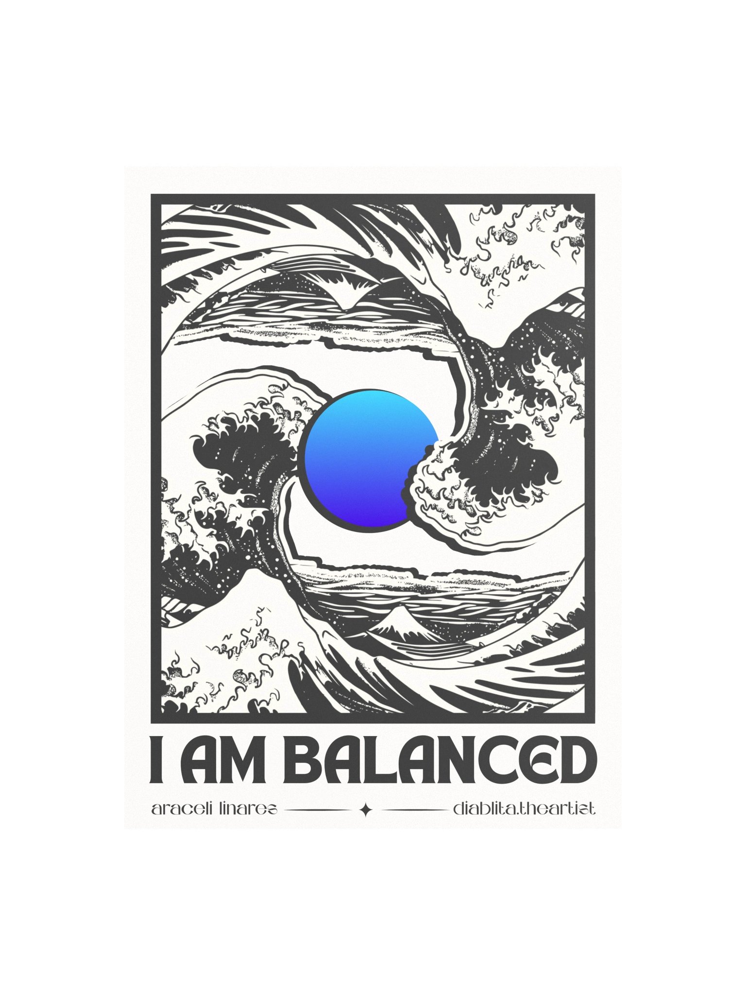 Balance Affirmation Print product image (2)