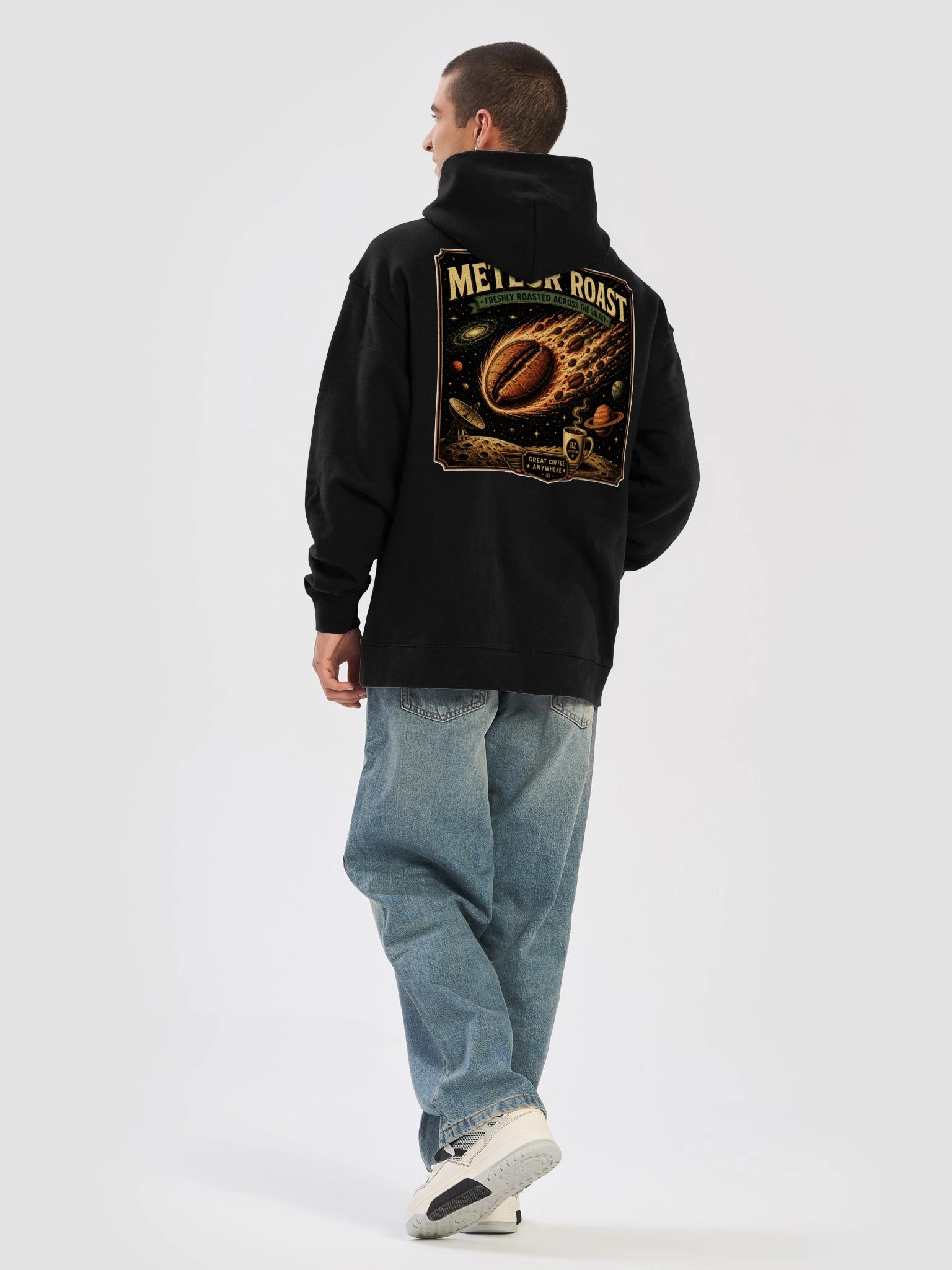 Meteor Roast – Freshly Roasted Across the Galaxy | Men’s Hoodie product image (42)