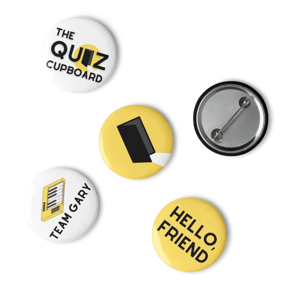 Pin Buttons (Set of 5) product image (4)