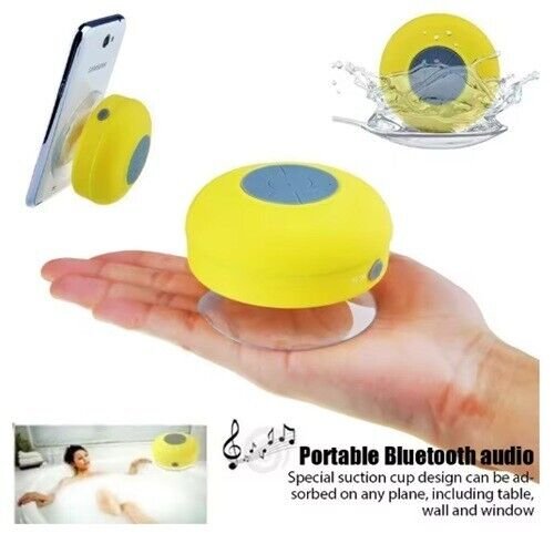 Mini Portable Waterproof Bluetooth Shower Speaker - Wireless Suction Cup Audio product image (10)