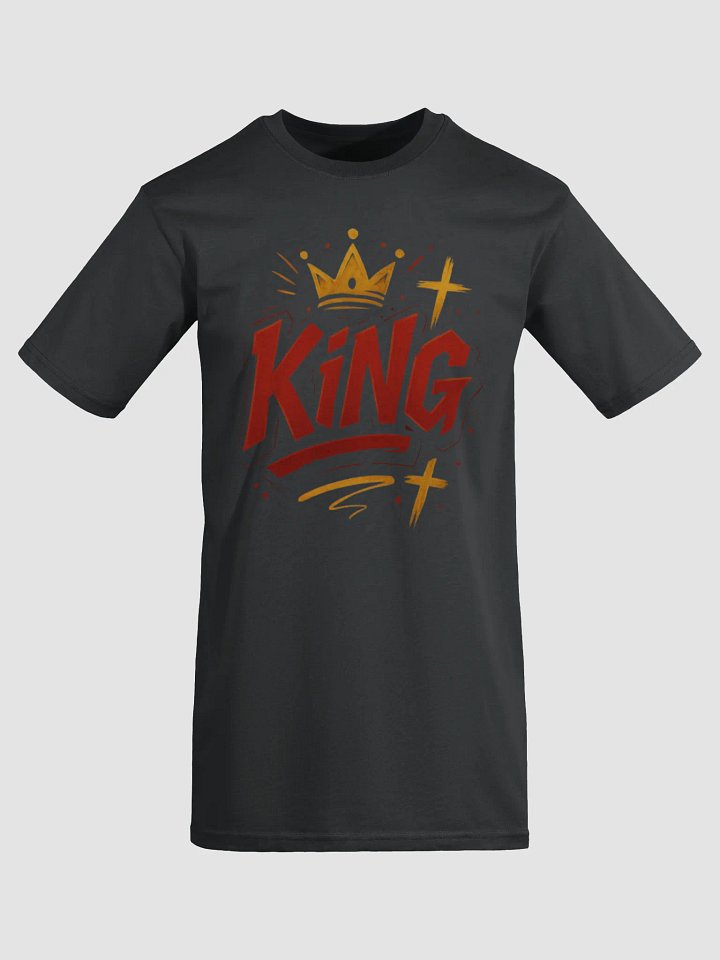 KING Status — Graffiti Heavyweight Tee (Bold Faith Edition) product image (2)