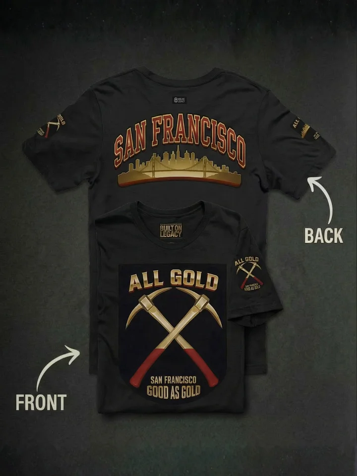 All Gold Good As Gold Tee | San Francisco | Football | Home Locker product image (1)