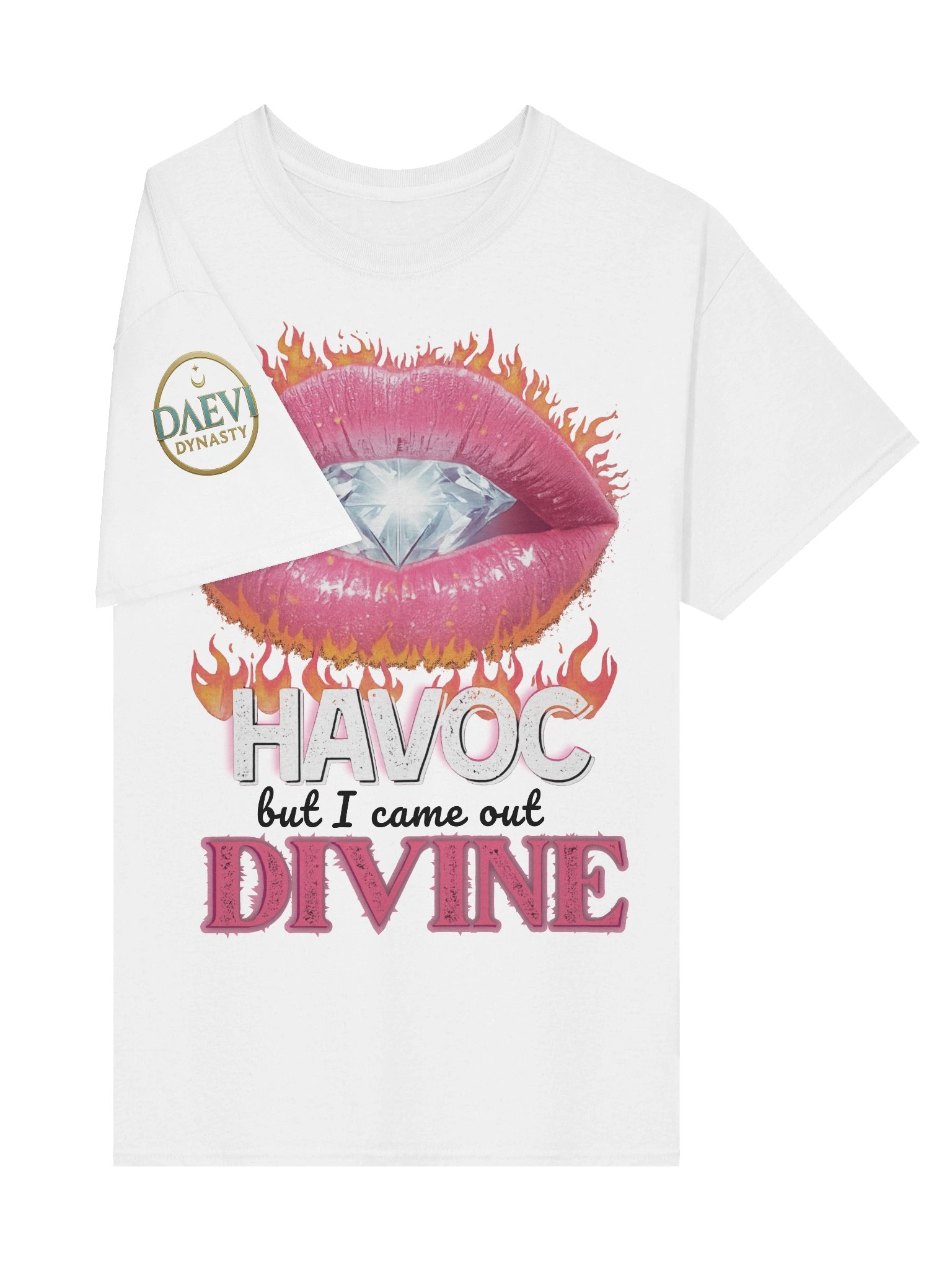 Flaming Divine Tee - Variant 2 product image (4)