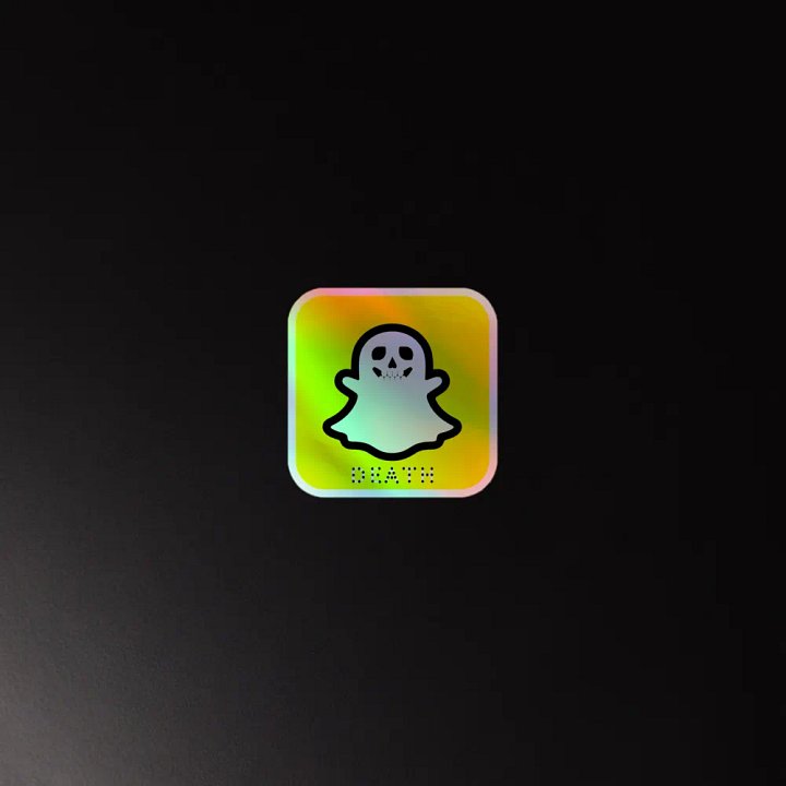Snap Death Holo Sticker product image (4)