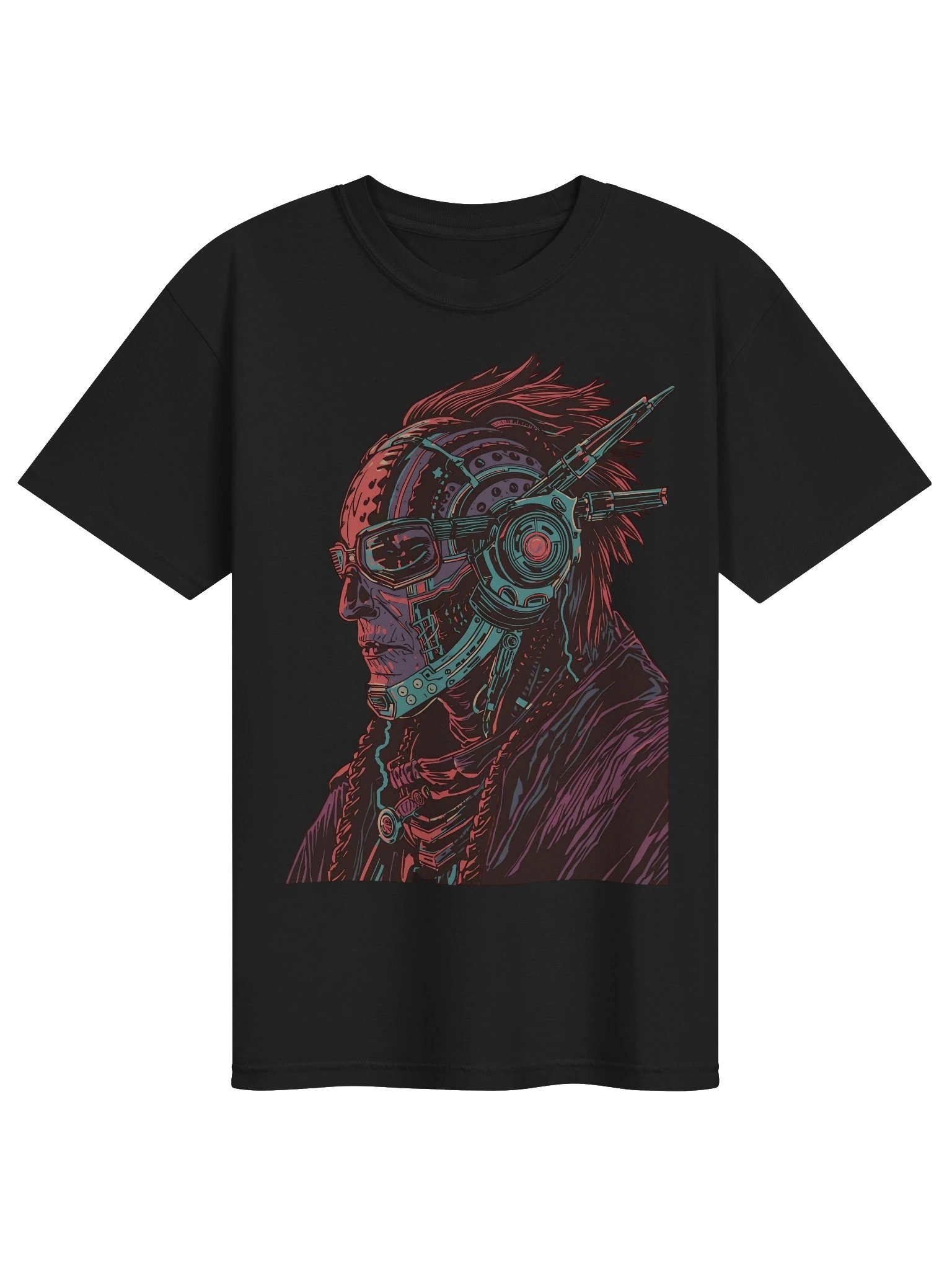 Cyberpunk Rider Heavyweight T-Shirt product image (1)