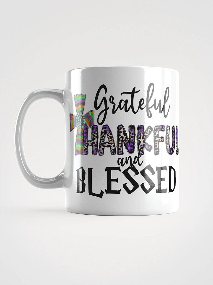Grateful, Thankful & Blessed - White Mug product image (2)