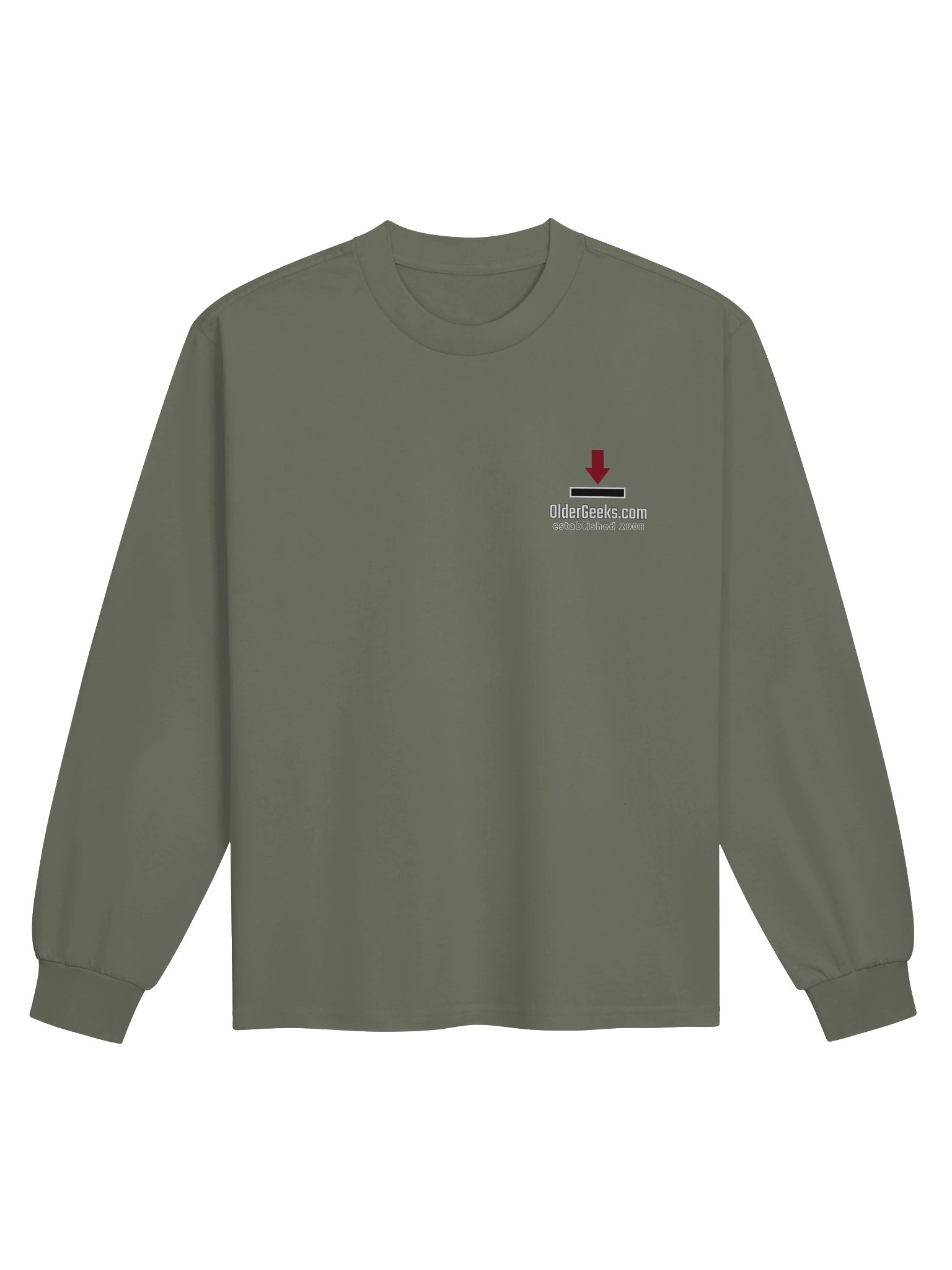 OlderGeeks Long sleeve Arrow logo product image (1)