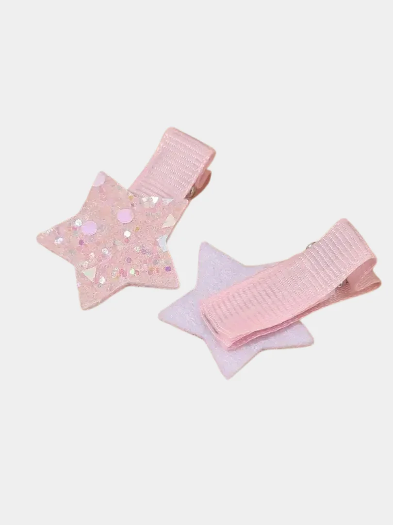 Pack 4 pinzas de mariposas y estrellas product image (3)