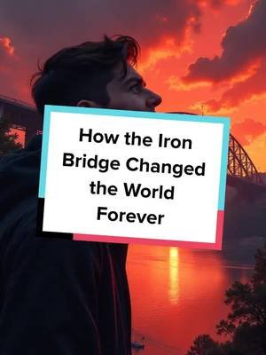 Discover the story behind the world's first iron bridge and its game-changing impact on engineering! #History #Engineering #Innovation #IronBridge #UK #Architecture