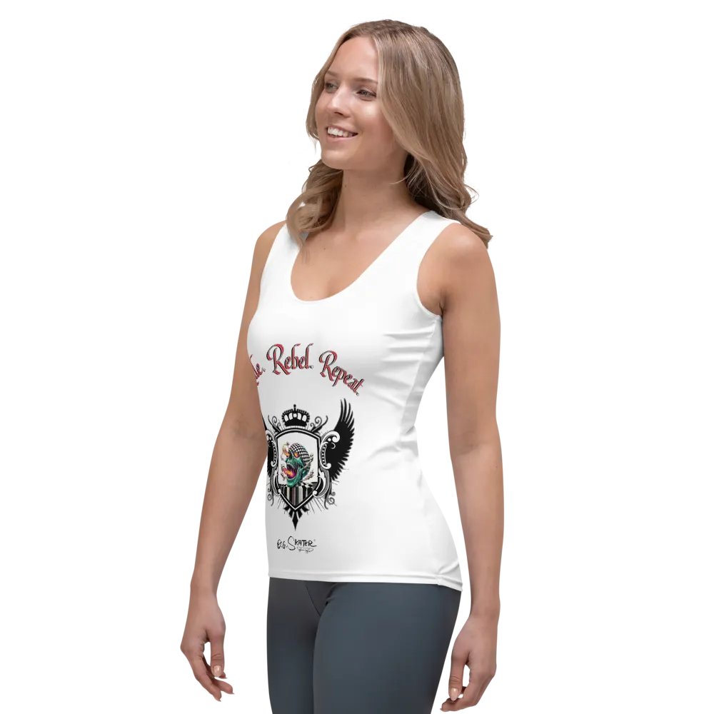 “Ride. Rebel. Repeat.” Women’s Tank by O.G. Skater® product image (3)