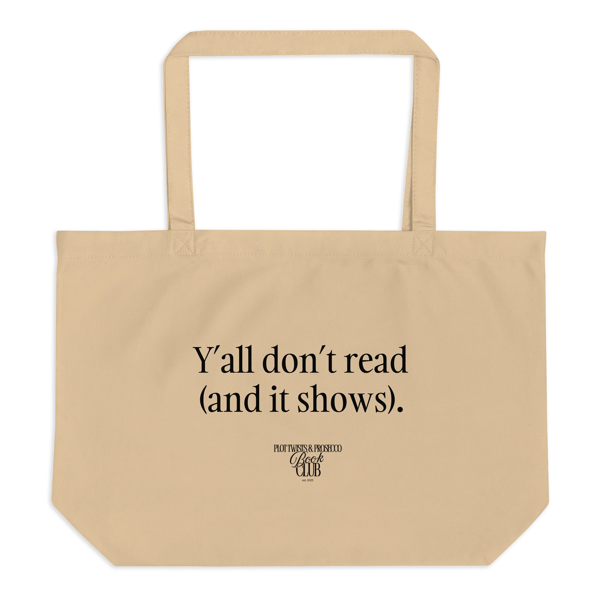 The "And It Shows" Canvas Tote product image (1)