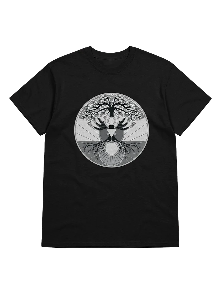 Gildan T (Men's) - Tree of Psyche (Origional B&W) product image (1)